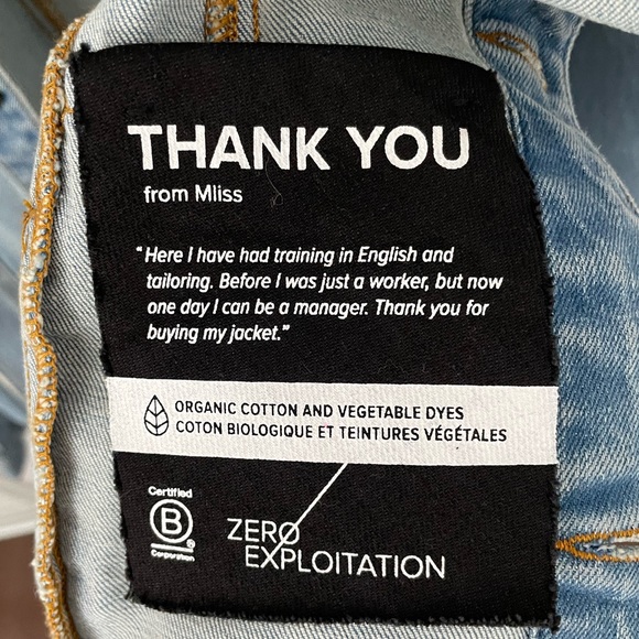 Outland Denim Light Wash The Smith Jean Jacket - Picture 5 of 8